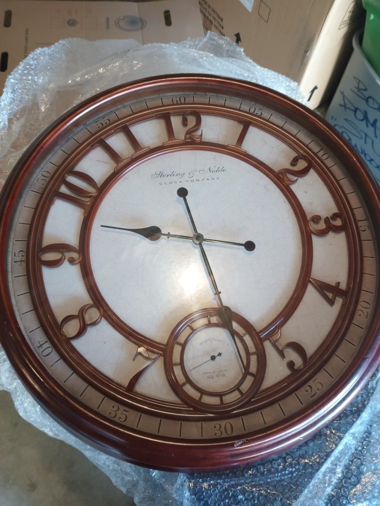 Sterling & Noble Clock