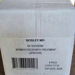 Pack Of 6 BOSSES MD WOMEN'S REGROWTH TREATMENT (SPRAYER) EXP DATE 03/24