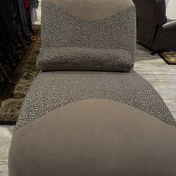 Leopard Print Double Chaise Lounge/ Just Dropped Price