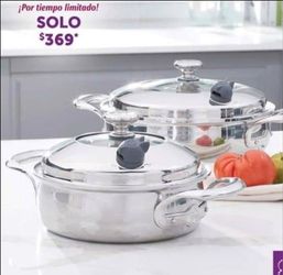 Princess house caserolas 2. 5qts y 12" pulgadas