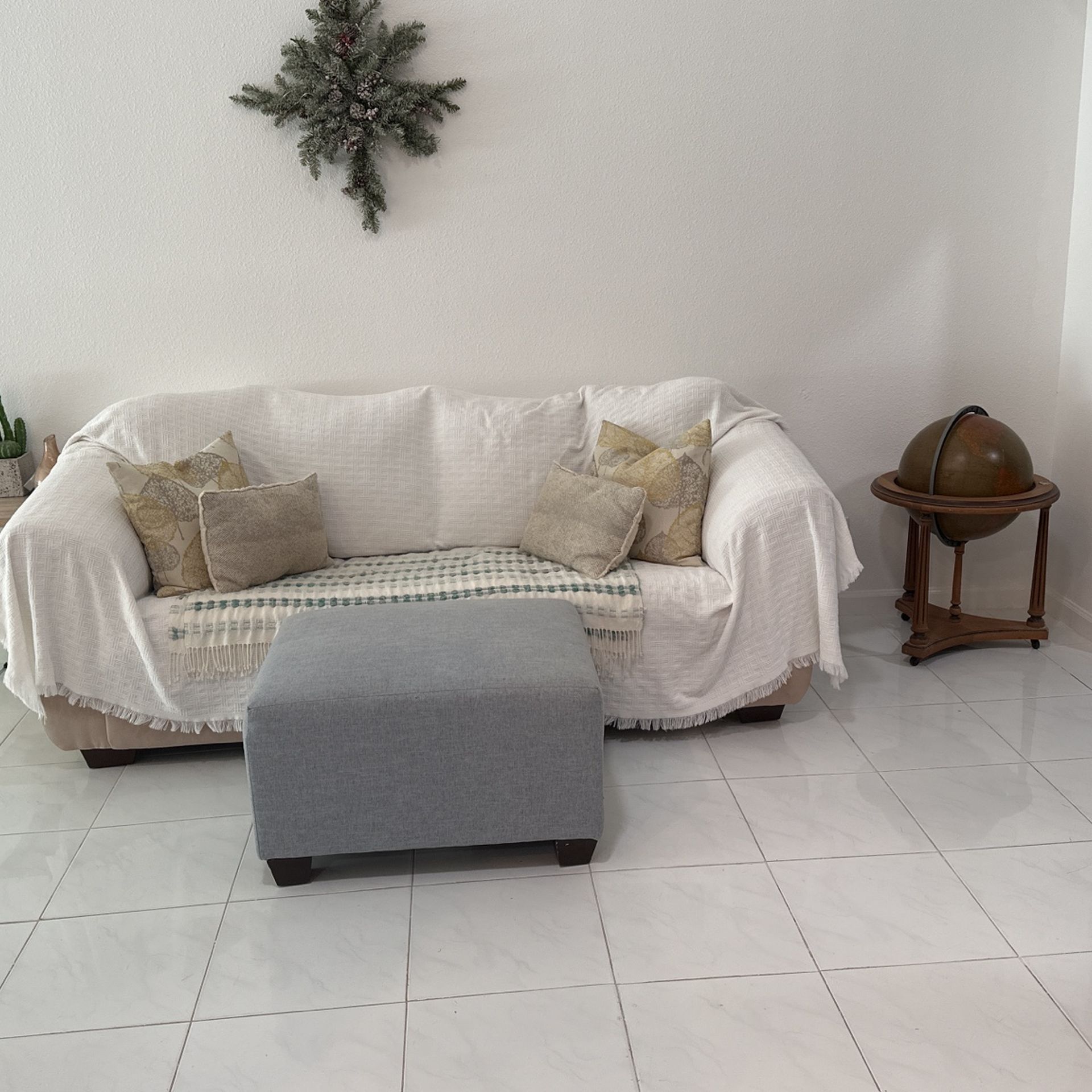Ashley Furniture Fabric Sofa—Sleeper