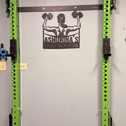 PRx foldable squat rack 89” + pull up + J hooks