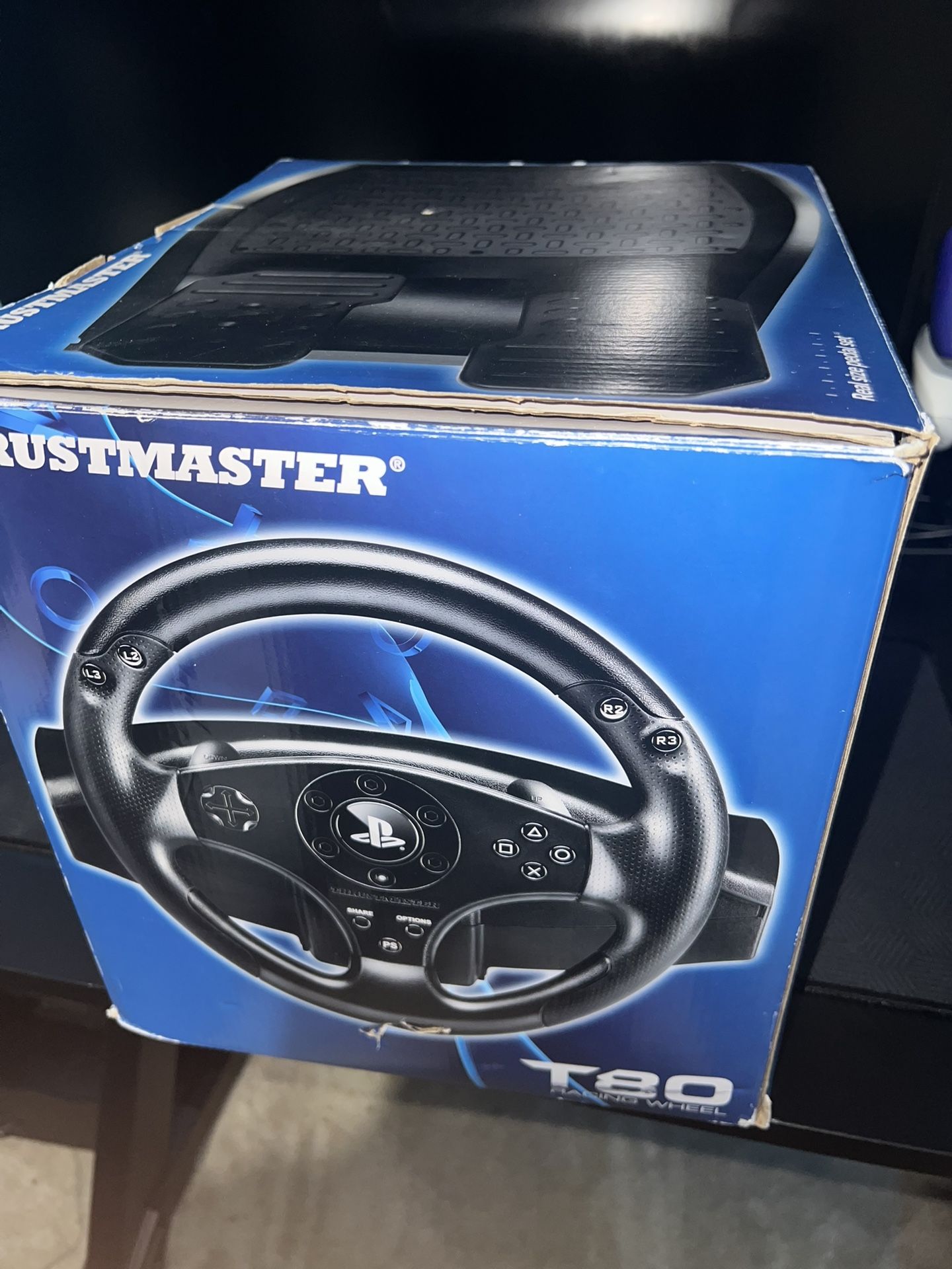 Thrustmaster T80 With Padals Pc,Ps5 And Ps4