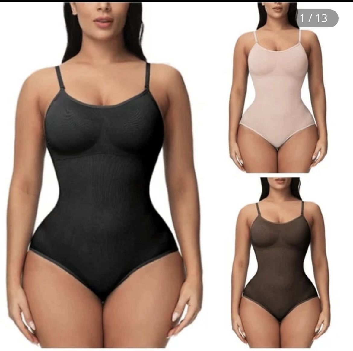 Brand New XL Bodysuit Shapewear In Black Beige And Brown $48 Each