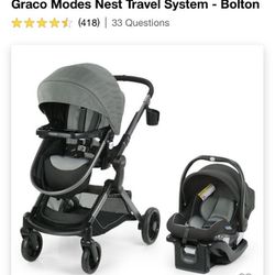 Greco Stroller And Infant Car seat 