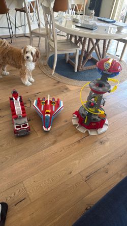 Paw Patrol Vehicles and Tower Base