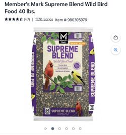 Wild Bird Seed