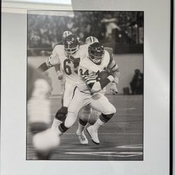Walter Payton framed photo