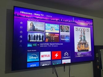 Hisense Roku Smart TV Large Screen