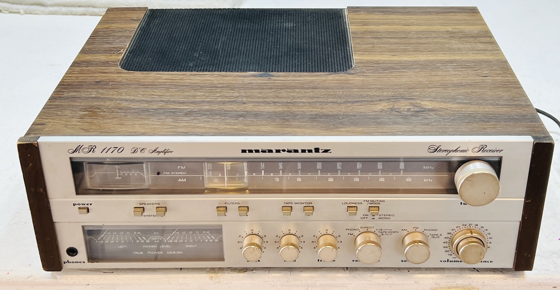 MARANTZ MR 1170 Amp Receiver vintage