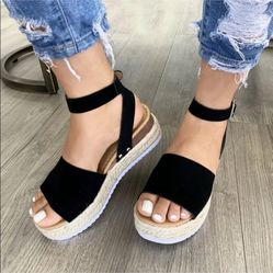 Haley Espradrille Platform Sandal 