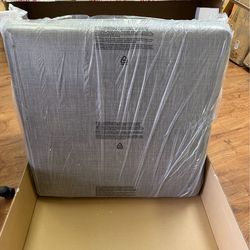 Nash large Ottoman, Dark gray