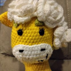 Crochet Giraffe Stuffy Xtra Large 