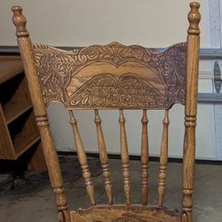 Single Wooden Chair 