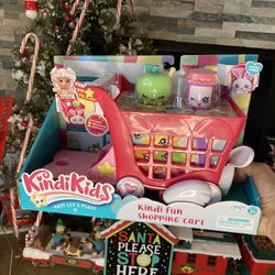 Kinda Kids Doll Shopping Cart