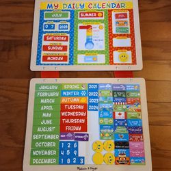 Melissa & Doug Wooden Calander 