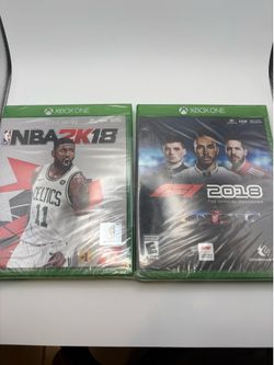 Xbox one games F1 & 2k18
