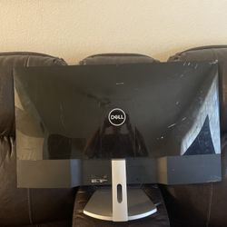 Dell Monitor And Cords For Controllers And Video Games Consoles 