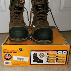 Herman survivors dozier work boots size 13 brown
