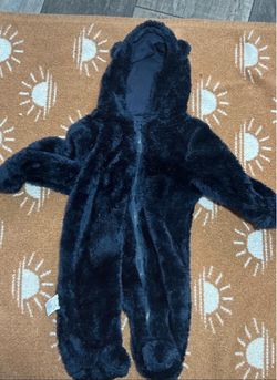 Baby Fleece Bear Snowsuit Onesie