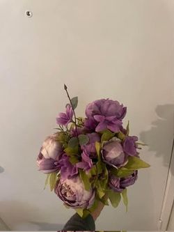 Fake Peony Flower Bouquet