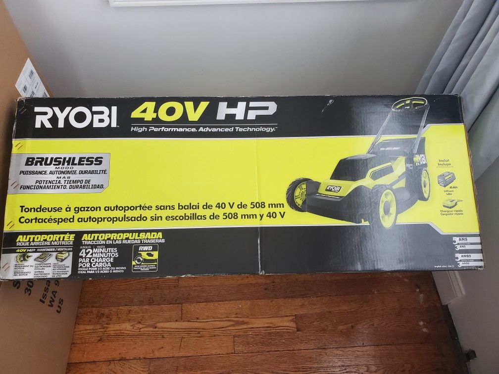 Ryobi Lawn Mower For Sale