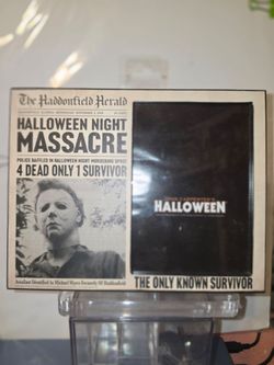 Halloween michael myers photo frame