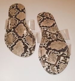 Clear Strap Sandals