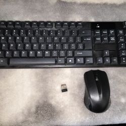 Wireless Keyboard & Mouse