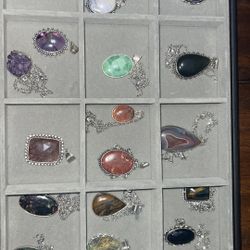 Genuine Gemstone Necklaces 