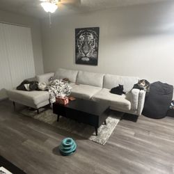 Coffee Table Black With Storage