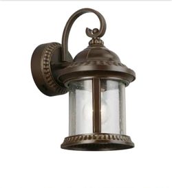 Cambridge Bronze Motion Sensing Outdoor Coach Light Sconce