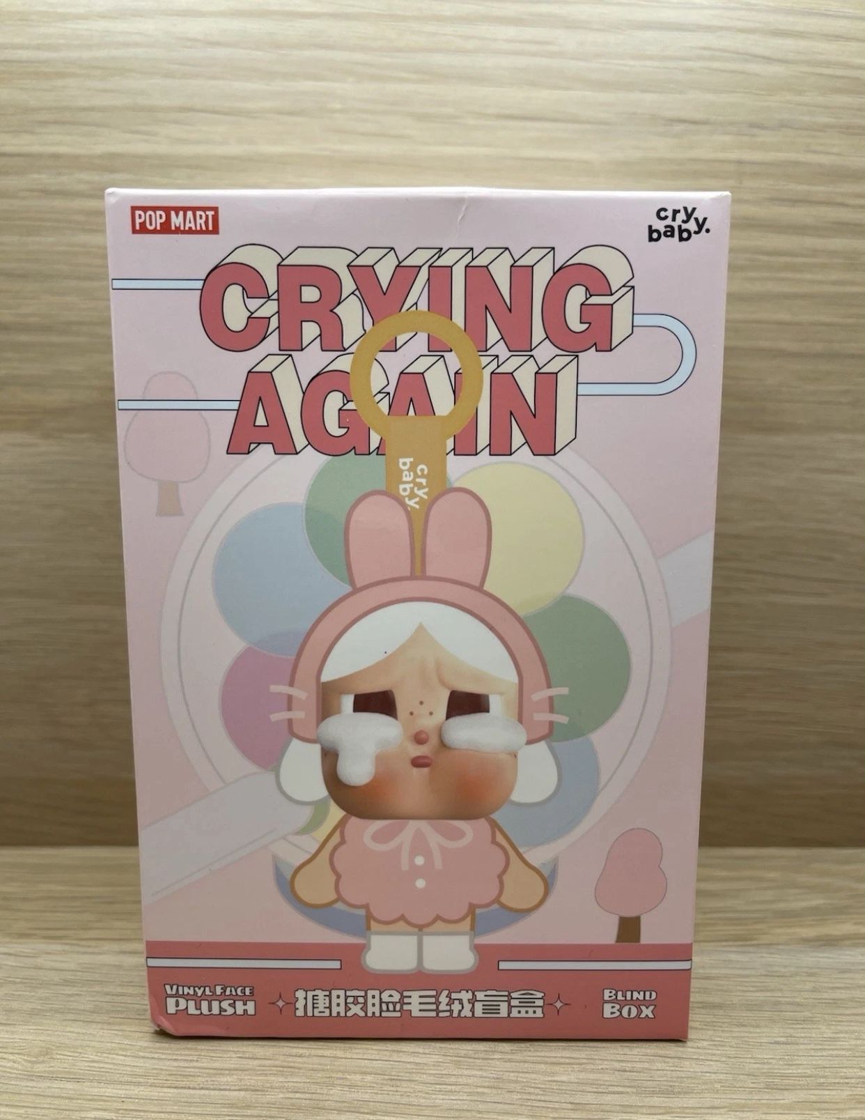 Crying Again Cry Baby Vinyl Plush Figure - Pop mart