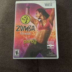 Wii Zumba game