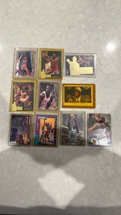 Michael Jordan Basketball Card Lot – Clean Condition – 10 Cards