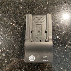 CTA L-FP50 Mini Battery Charger for Sony NP-FP50, NP-FP70, and NP-FP90 Batteries
