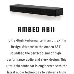Ambeo Soundbar AB11