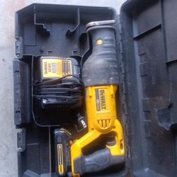 20v Sawzall and Battery And Charger  $100