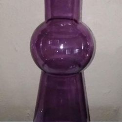 Vintage Purple 23" Tall Ikea Table/ Floor Vase 