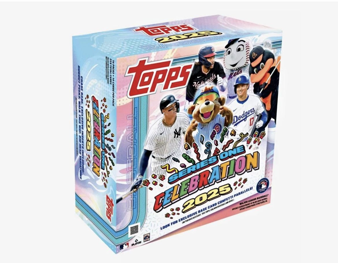 2025 Topps Series 1 Celebration Box