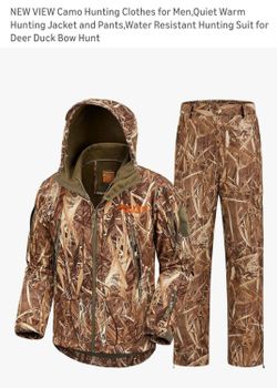 NEW VIEW Camo Hunting Clothes for Men