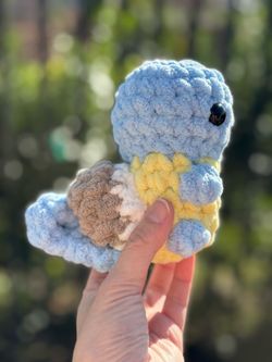 Pokémon Squirtle handmade 🧶 crochet 🧶 plushie