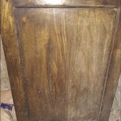 Wood & Wrought Iron Screen