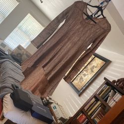 Light Weight Knit Coat-Tail Sweater size M (Fits Like L)