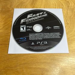 PlayStation 3 / PS3 - Fast And Furious Showdown
