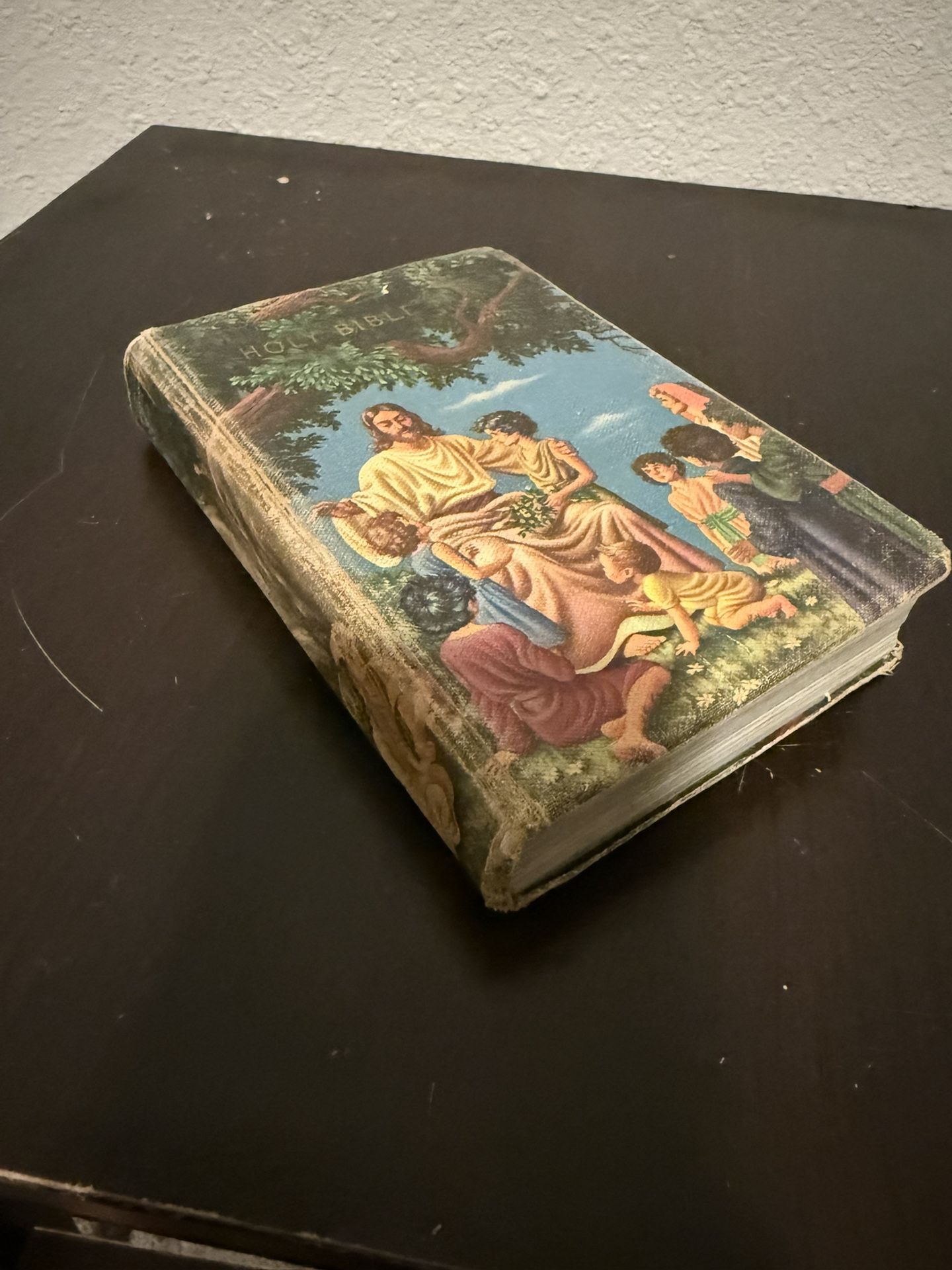 Vintage Children’s Holy Bible – Illustrated Cover, King James Version 