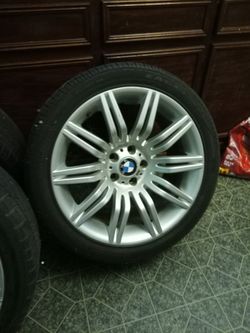 Bmw M series wheels 19" staggered