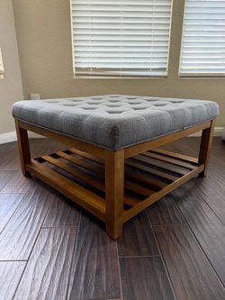 Grey Ottoman