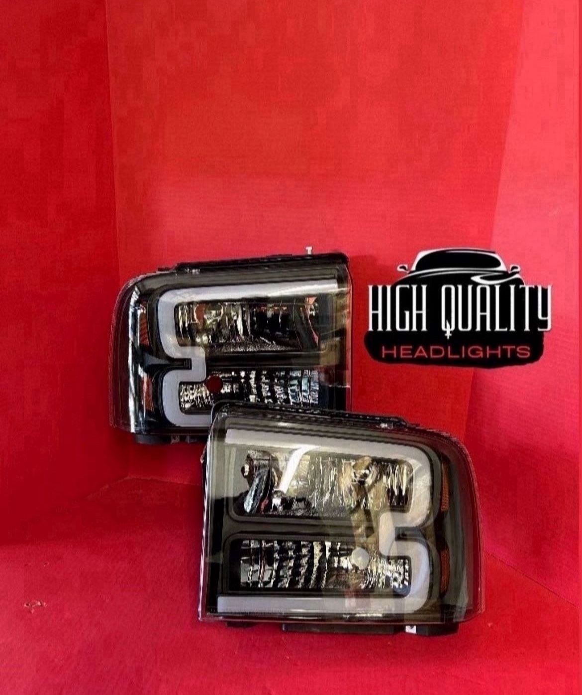 Ford F250 2005 2007 headlights