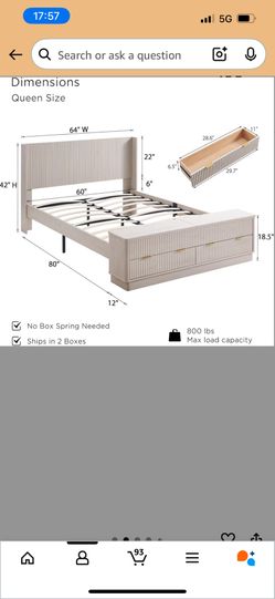 Queen Bed